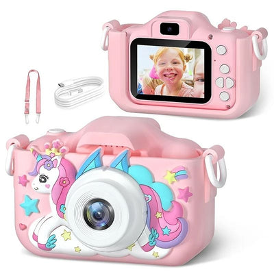 Appareil Photo Enfant - Caméra HD AntiChoc avec Écran  royaumedebebeetmaman.com.com